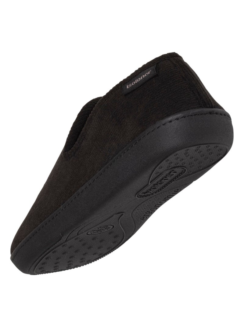 Chaussons charentaises  homme Isotoner Noir - Kiabi