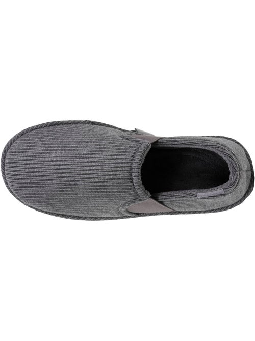 Chaussons charentaises jersey, facile à enfiler, élastique de homme Isotoner - Kiabi
