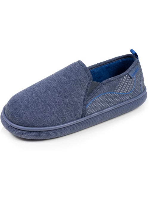 Chaussons charentaises jersey, semelle bloup XTRA confort, bon homme Isotoner - Kiabi