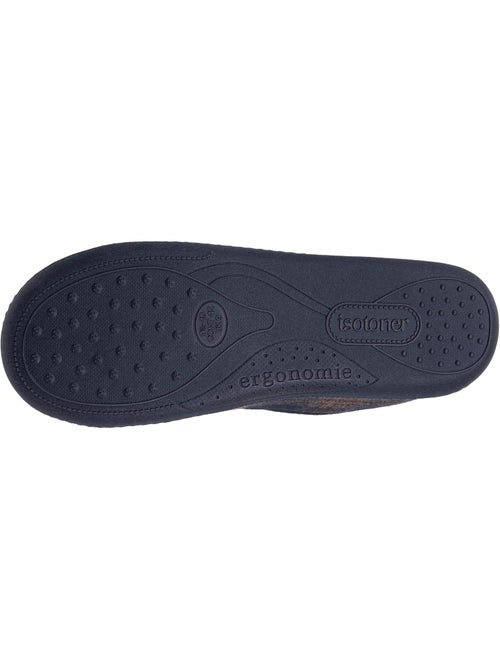 Chaussons charentaises laine semelle ergonomique, mousse à homme isotoner - Kiabi Chaussons charentaises laine semelle ergonomique, mousse à homme isotoner - Kiabi