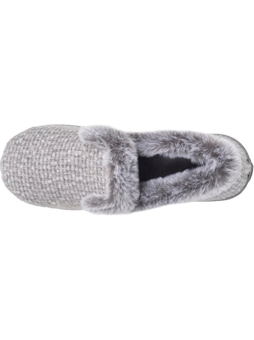 Chaussons charentaises maille nid d'abeille semelle femme Isotoner - Kiabi Chaussons charentaises maille nid d'abeille semelle femme Isotoner - Kiabi