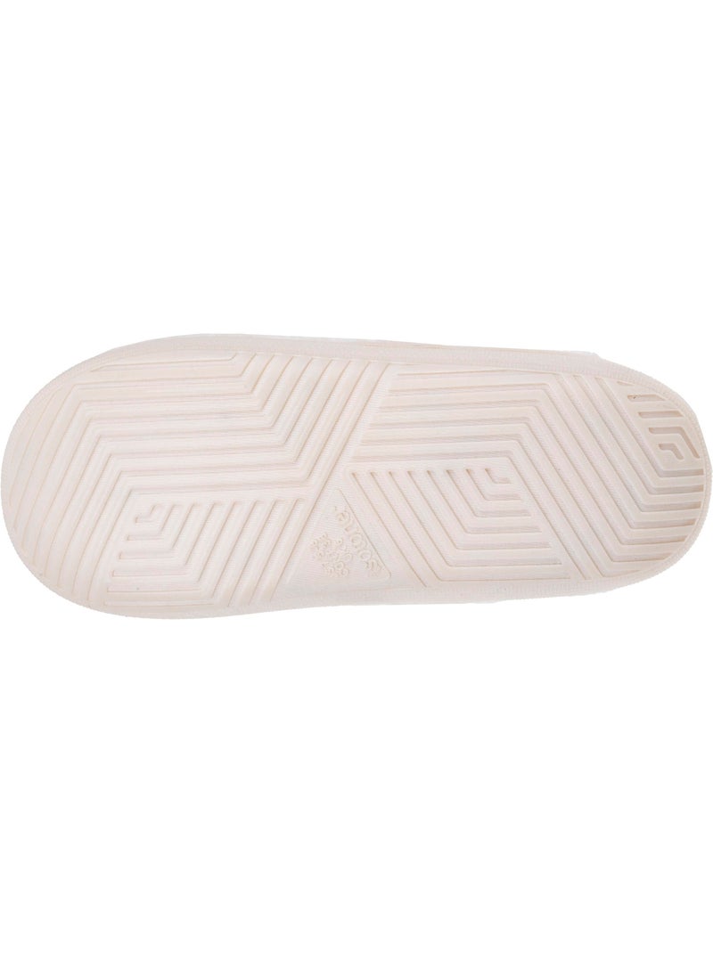 Chaussons charentaises matière sherpa, semelle bloup extra femme Isotoner Ivoire - Kiabi