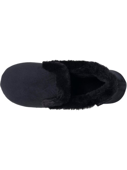 Chaussons charentaises microvelours semelle ergonomique, mousse femme Isotoner - Kiabi Chaussons charentaises microvelours semelle ergonomique, mousse femme Isotoner - Kiabi