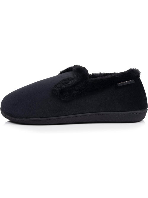 Chaussons charentaises microvelours semelle ergonomique, mousse femme Isotoner - Kiabi Chaussons charentaises microvelours semelle ergonomique, mousse femme Isotoner - Kiabi