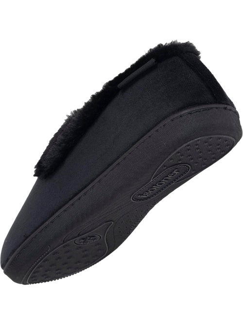 Chaussons charentaises microvelours semelle ergonomique, mousse femme Isotoner - Kiabi Chaussons charentaises microvelours semelle ergonomique, mousse femme Isotoner - Kiabi
