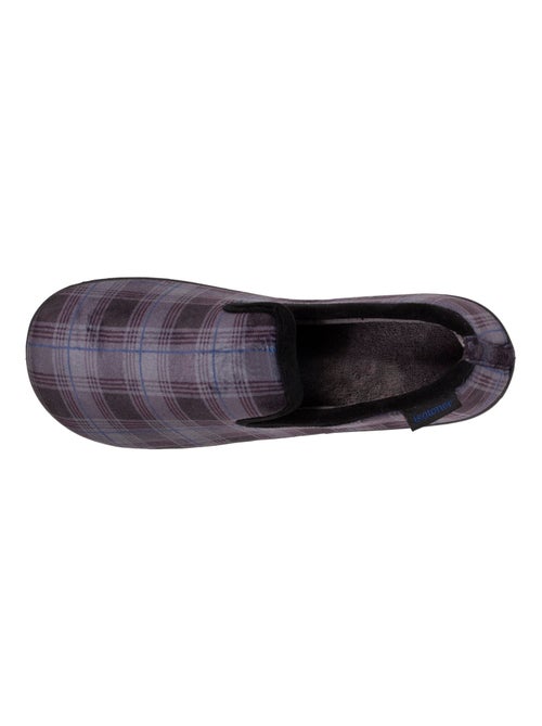 Chaussons charentaises microvelours semelle ergonomique, mousse homme Isotoner - Kiabi Chaussons charentaises microvelours semelle ergonomique, mousse homme Isotoner - Kiabi