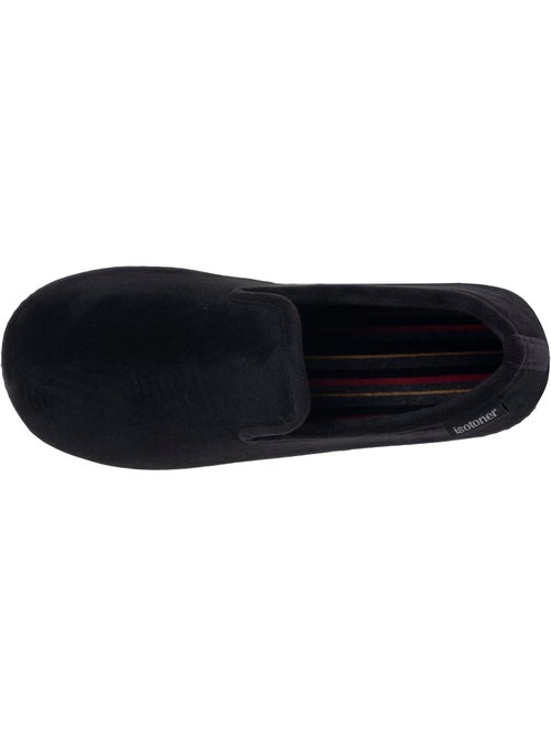 Chaussons charentaises microvelours semelle ergonomique, mousse homme isotoner - Kiabi Chaussons charentaises microvelours semelle ergonomique, mousse homme isotoner - Kiabi