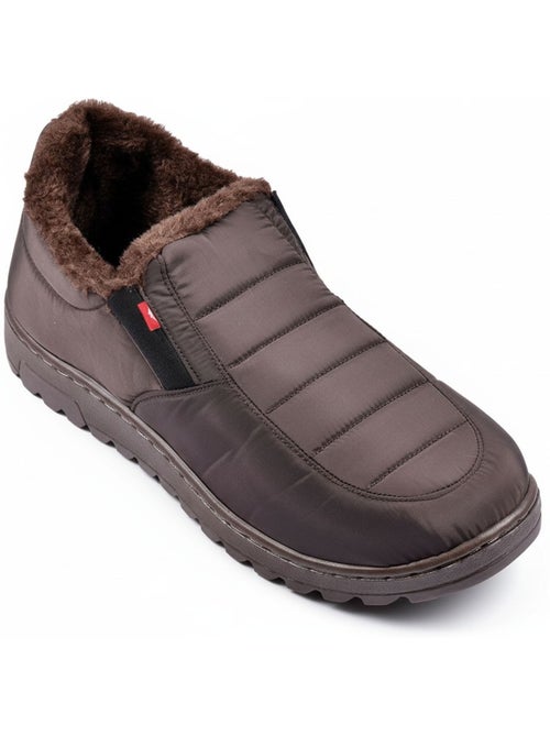 Chaussons charentaises montantes PREMIUM MU9738 - Kiabi