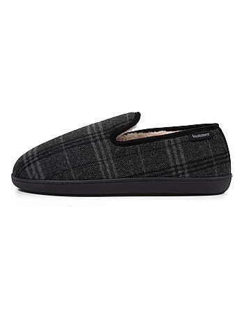Chaussons charentaises semelle à mémoire de forme homme Isotoner