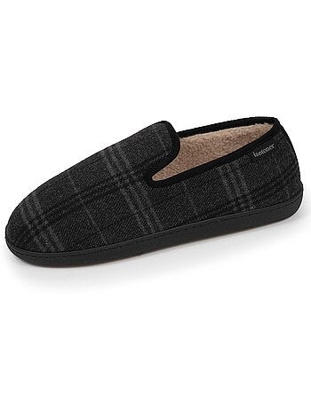 Chaussons charentaises semelle à mémoire de forme homme Isotoner