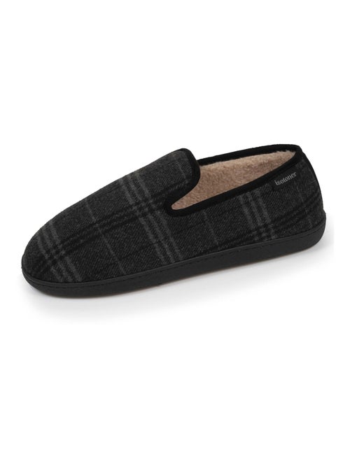 Chaussons charentaises semelle à mémoire de forme homme Isotoner - Kiabi