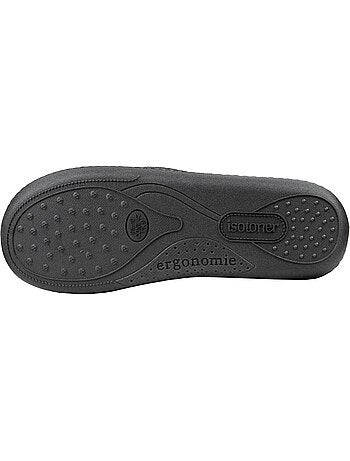 Chaussons charentaises semelle à mémoire de forme homme
