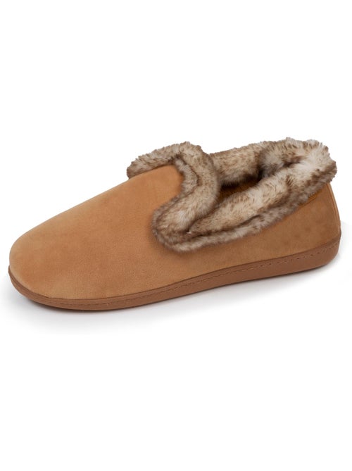Chaussons charentaises semelle ergonomique confort, chauds femme isotoner - Kiabi Chaussons charentaises semelle ergonomique confort, chauds femme isotoner - Kiabi