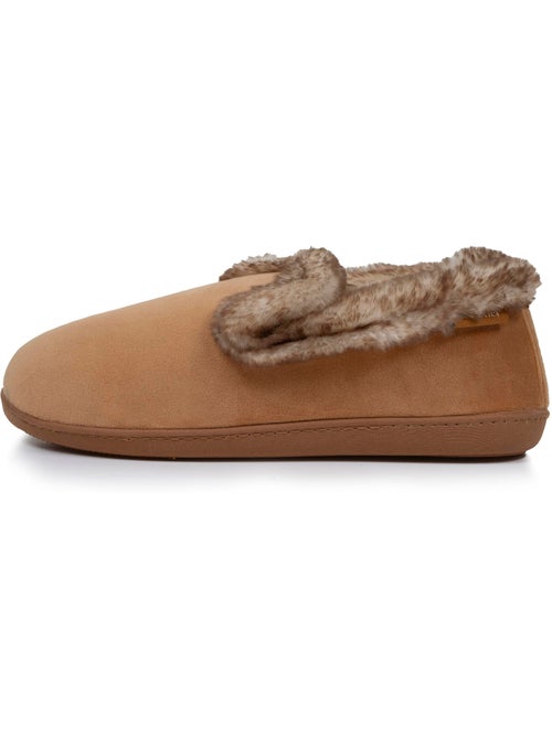 Chaussons charentaises semelle ergonomique confort, chauds femme isotoner - Kiabi Chaussons charentaises semelle ergonomique confort, chauds femme isotoner - Kiabi