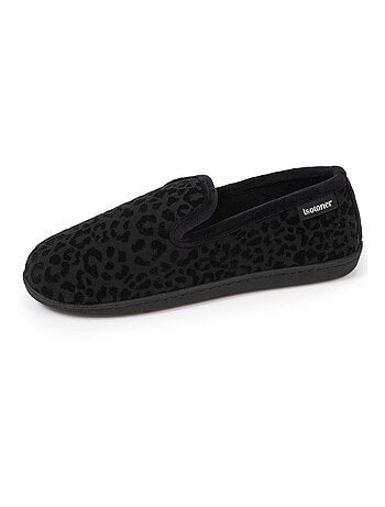 Chaussons charentaises semelle ergonomique confort, chauds femme Isotoner