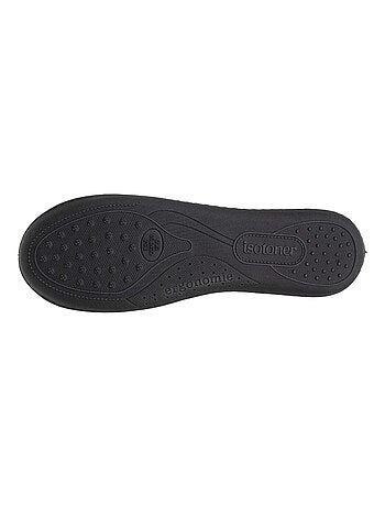Chaussons charentaises semelle ergonomique confort, chauds femme Isotoner