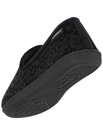 Chaussons charentaises semelle ergonomique confort, chauds femme Isotoner