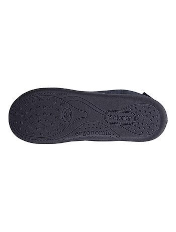 Chaussons charentaises Semelle ergonomique, soutien voûte homme Isotoner