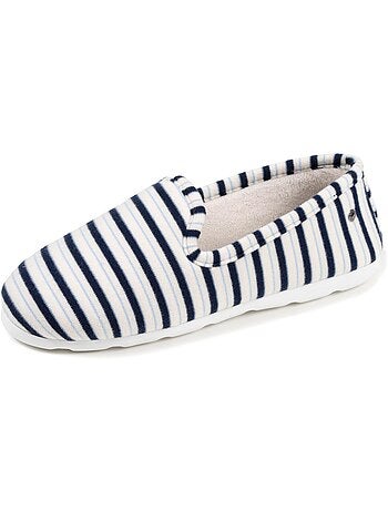 Chaussons charentaises semelles ergonomique très confortables, femme Isotoner