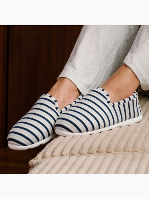 Chaussons charentaises semelles ergonomique très confortables, femme Isotoner - Kiabi