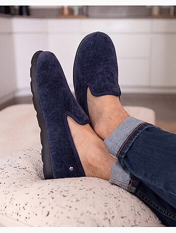 Chaussons charentaises ultra confortables et chauds, homme