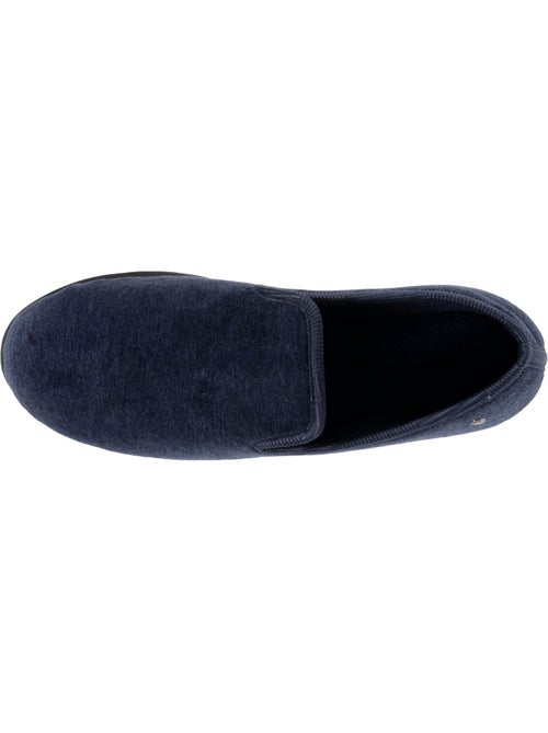 Chaussons charentaises souples en velours, ultra confortables homme Isotoner - Kiabi