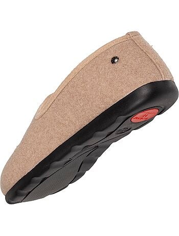 Chaussons charentaises souples, ultra confortables et légers, femme isotoner