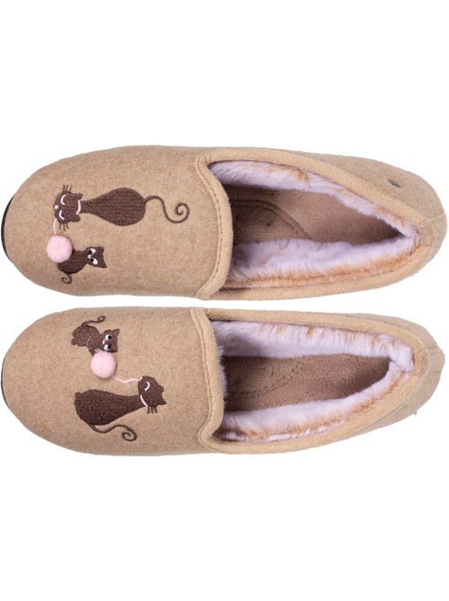 Chaussons charentaises souples, ultra confortables et légers, femme isotoner - Kiabi Chaussons charentaises souples, ultra confortables et légers, femme isotoner - Kiabi