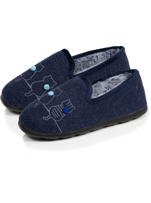 Chaussons charentaises souples, ultra confortables et légers, femme isotoner - Kiabi