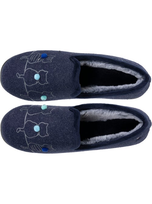Chaussons charentaises souples, ultra confortables et légers, femme isotoner - Kiabi