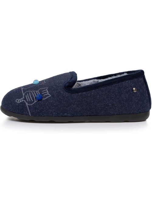 Chaussons charentaises souples, ultra confortables et légers, femme isotoner - Kiabi