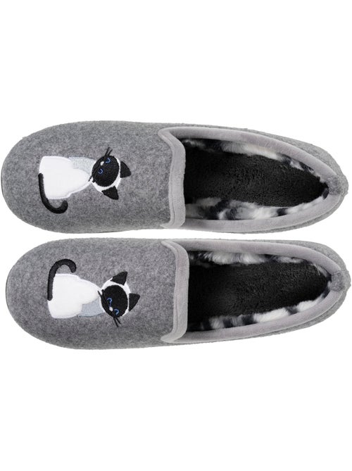 Chaussons charentaises souples, ultra confortables et légers, femme isotoner - Kiabi