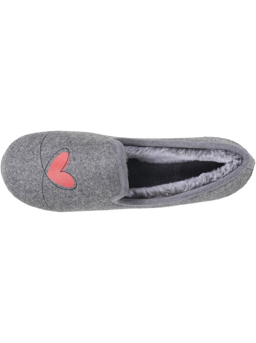 Chaussons charentaises souples, ultra confortables et légers, femme isotoner - Kiabi
