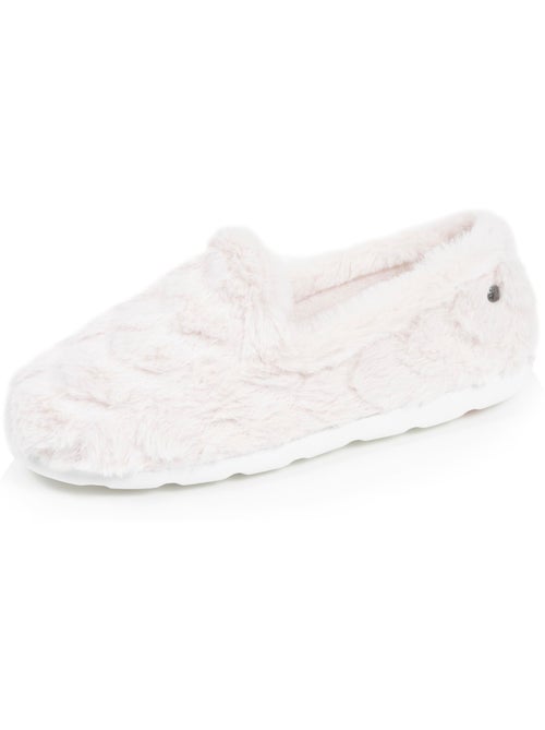 Chaussons charentaises souples, ultra confortables et légers, femme isotoner - Kiabi