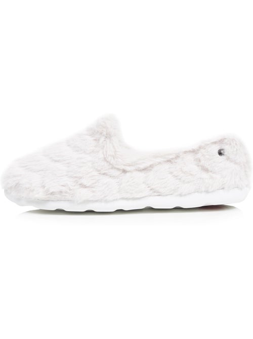 Chaussons charentaises souples, ultra confortables et légers, femme isotoner - Kiabi