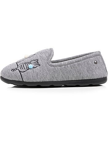 Chaussons charentaises souples, ultra confortables et légers, technologie everywear, femme Isotoner