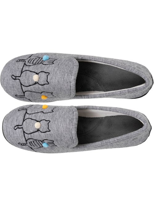 Chaussons charentaises souples, ultra confortables et légers, technologie everywear, femme Isotoner - Kiabi