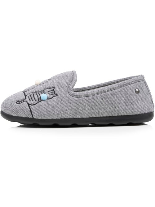 Chaussons charentaises souples, ultra confortables et légers, technologie everywear, femme Isotoner - Kiabi