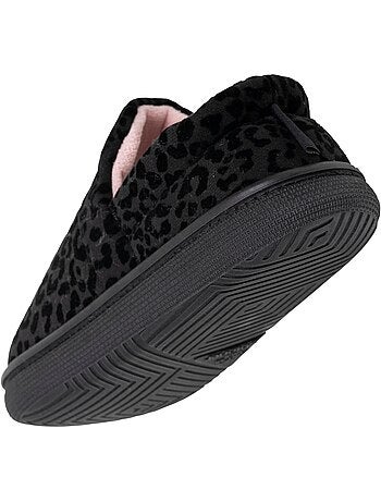 Chaussons charentaises suédine semelle bloup extra confort femme Isotoner