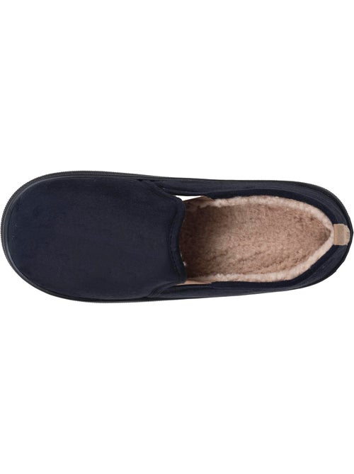 Chaussons charentaises suédine semelle bloup extra confort homme isotoner - Kiabi