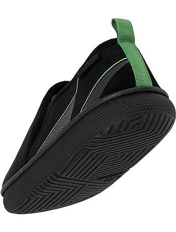 Chaussons charentaises jersey, semelle bloup XTRA confort, bon homme Isotoner