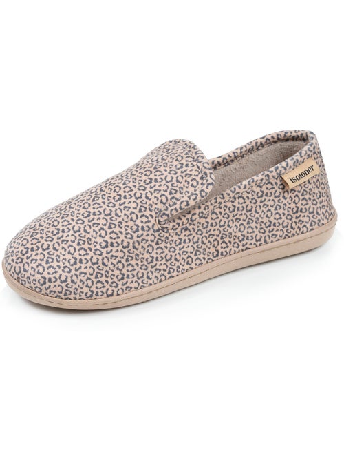 Chaussons charentaises suédine semelle ergonomique mousse à femme Isotoner - Kiabi