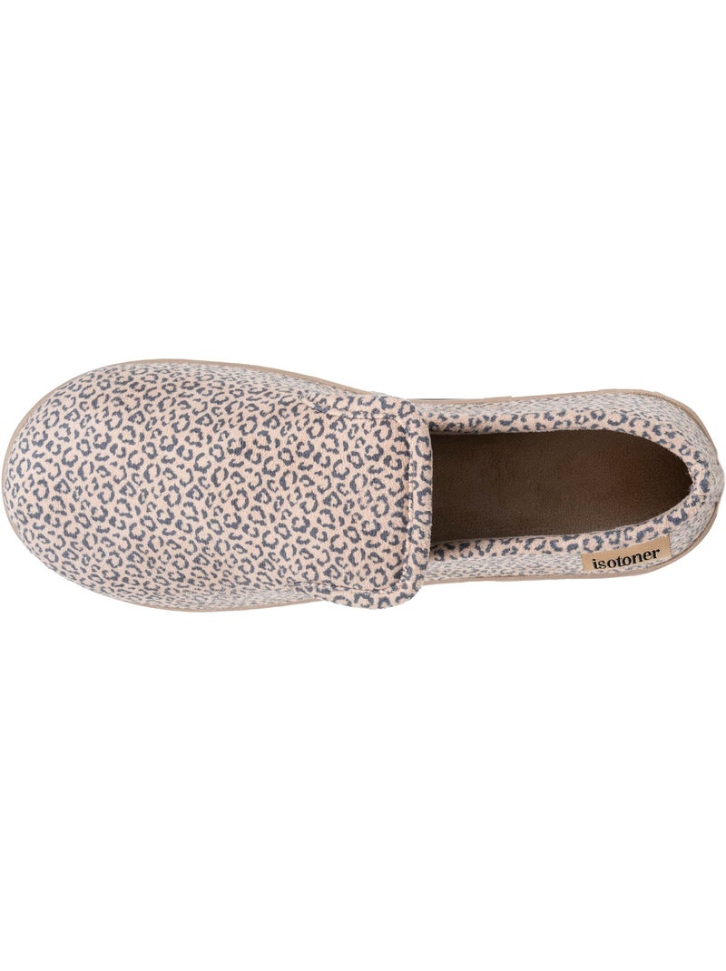 Chaussons charentaises suédine semelle ergonomique mousse à femme Isotoner Beige - Kiabi