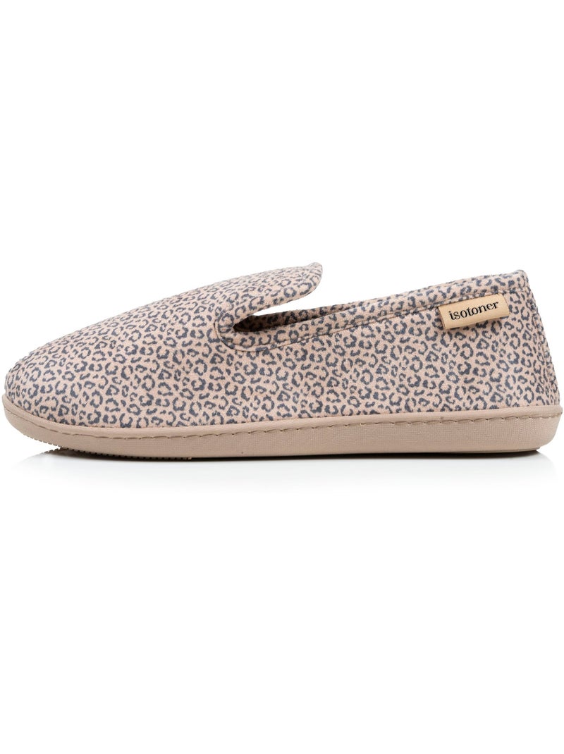Chaussons charentaises suédine semelle ergonomique mousse à femme Isotoner Beige - Kiabi