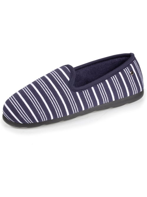Chaussons charentaises très confortables, en jersey bio femme isotoner - Kiabi Chaussons charentaises très confortables, en jersey bio femme isotoner - Kiabi