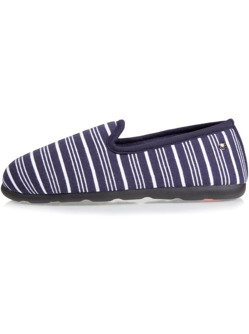 Chaussons charentaises très confortables, en jersey bio femme isotoner - Kiabi Chaussons charentaises très confortables, en jersey bio femme isotoner - Kiabi