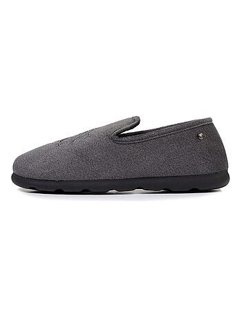 Chaussons charentaises souples, ultra confortables et légers, homme Isotoner
