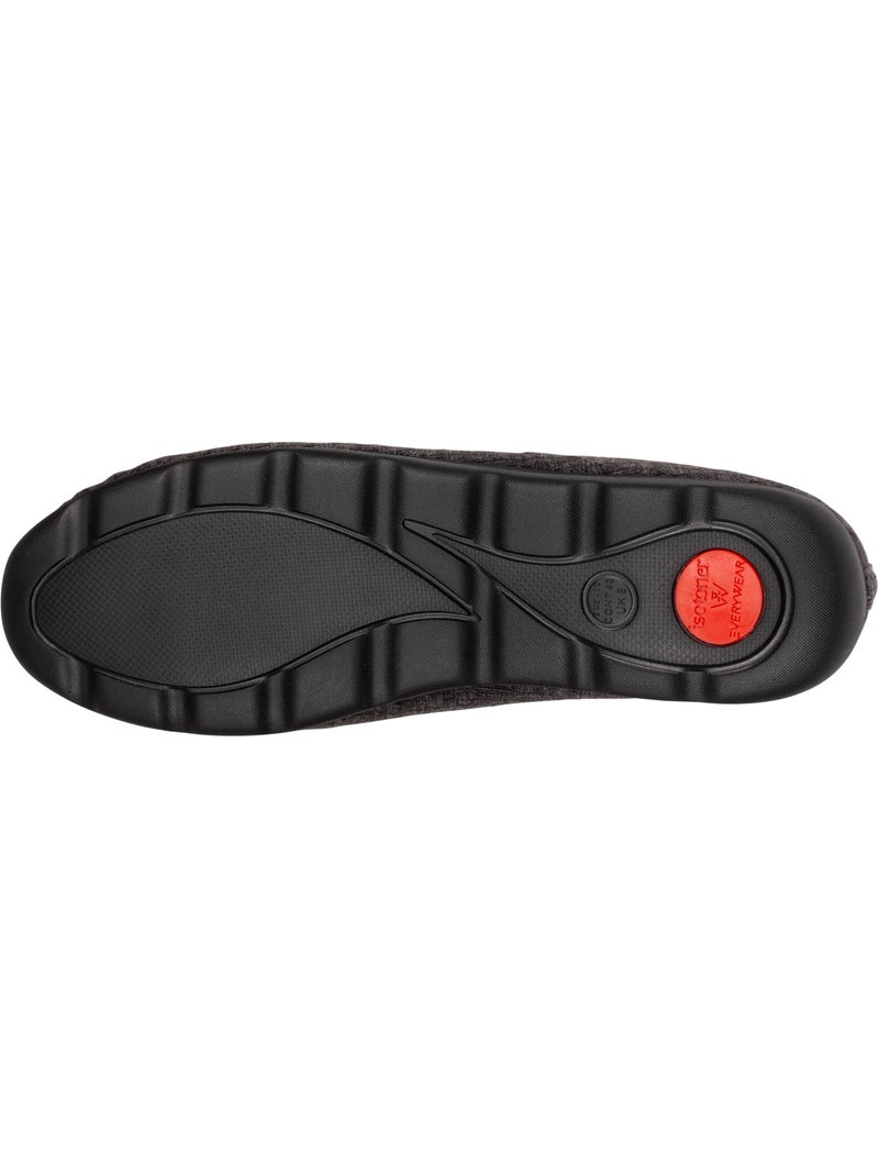 Chaussons charentaises ultra confortables et chauds, homme isotoner Gris - Kiabi