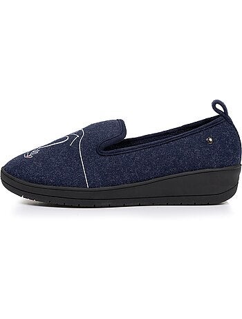 Chaussons charentaises ultra confortables et légers, femme isotoner