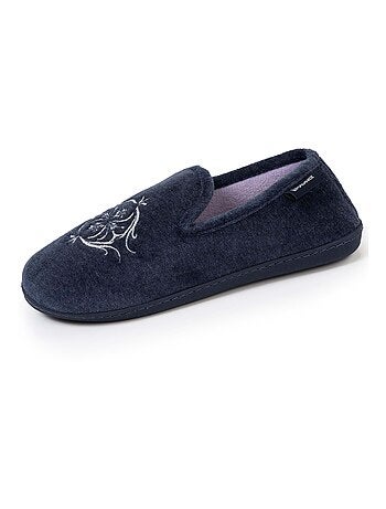 Chaussons charentaises ultra confortables semelle à mémoire de femme Isotoner